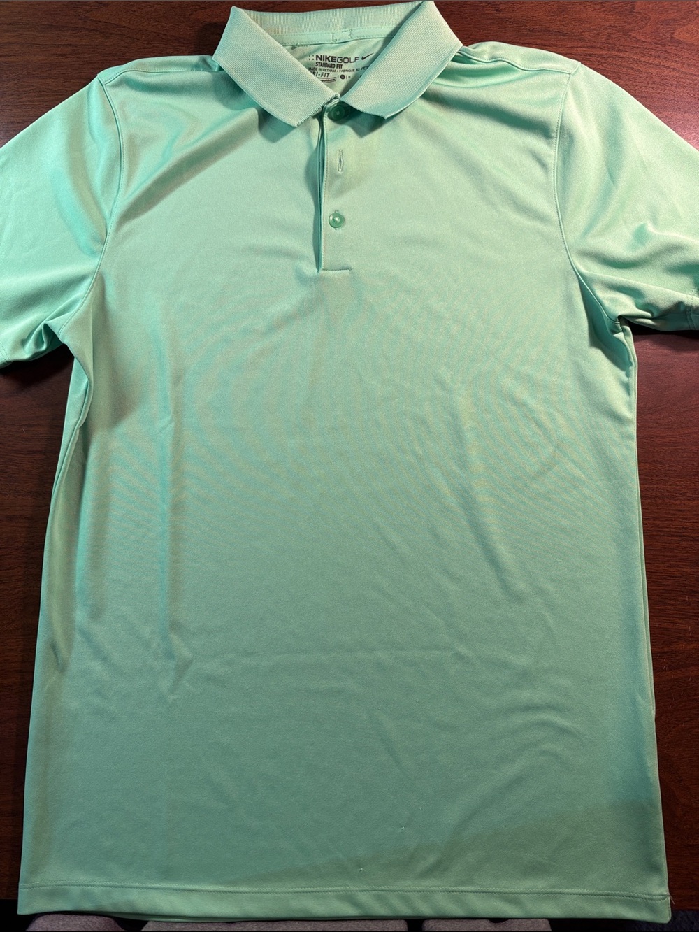 Nike Men’s Mint Green Dri-FIT Golf Polo